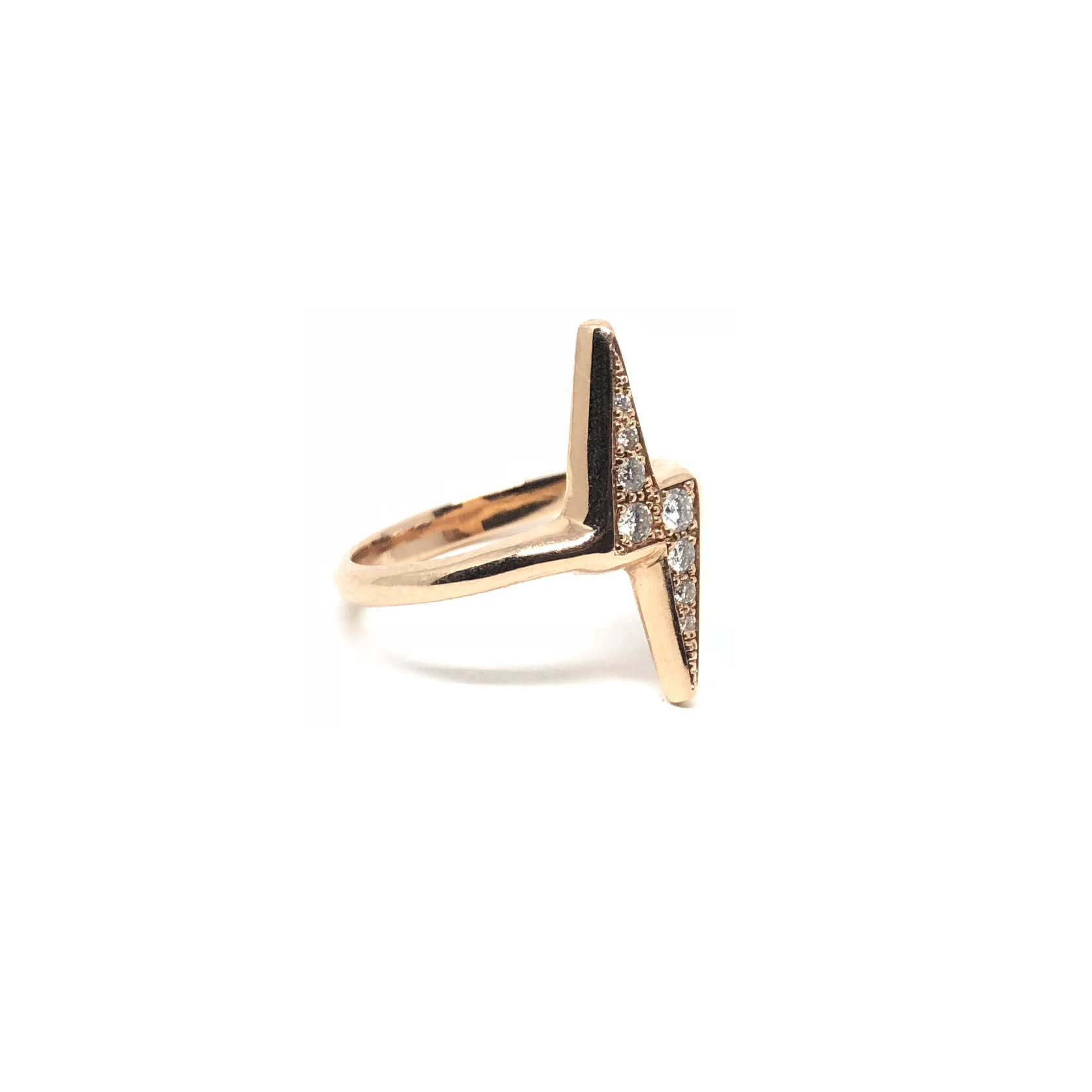 Lightning Bolt Diamond Ring – Robyn Gross Jewelry